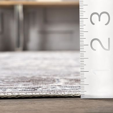 nuLOOM Ari Faded Spill Proof Area Rug