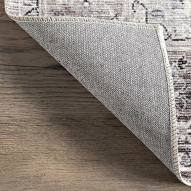 nuLOOM Ari Faded Spill Proof Area Rug