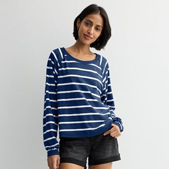 Women's Sonoma Goods For Life® Balloon Sleeve Raglan T-Shirt