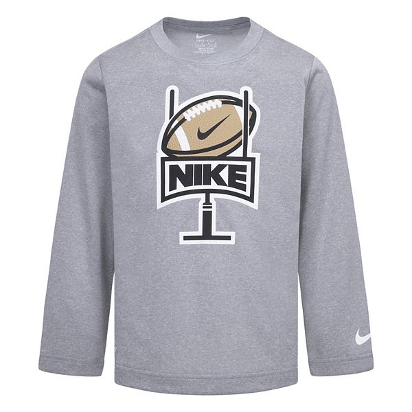 Boys 4-7 Nike Football Badge Dri-FIT Long Sleeve T-shirt