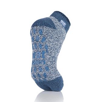Women's Heat Holders Original Warmer Twist Ankle Slipper Socks with Grippers