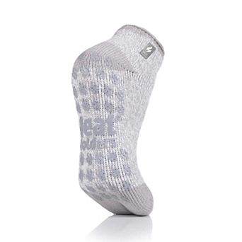 Heat Holders Women's Original 7X Warmer Twist Ankle Slipper Socks with Grippers
