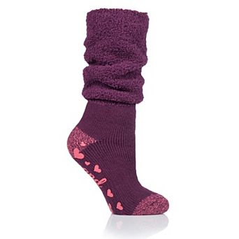 Heat Holders Women's Original 7x Warmer Turnover Cuff Socks with Grip