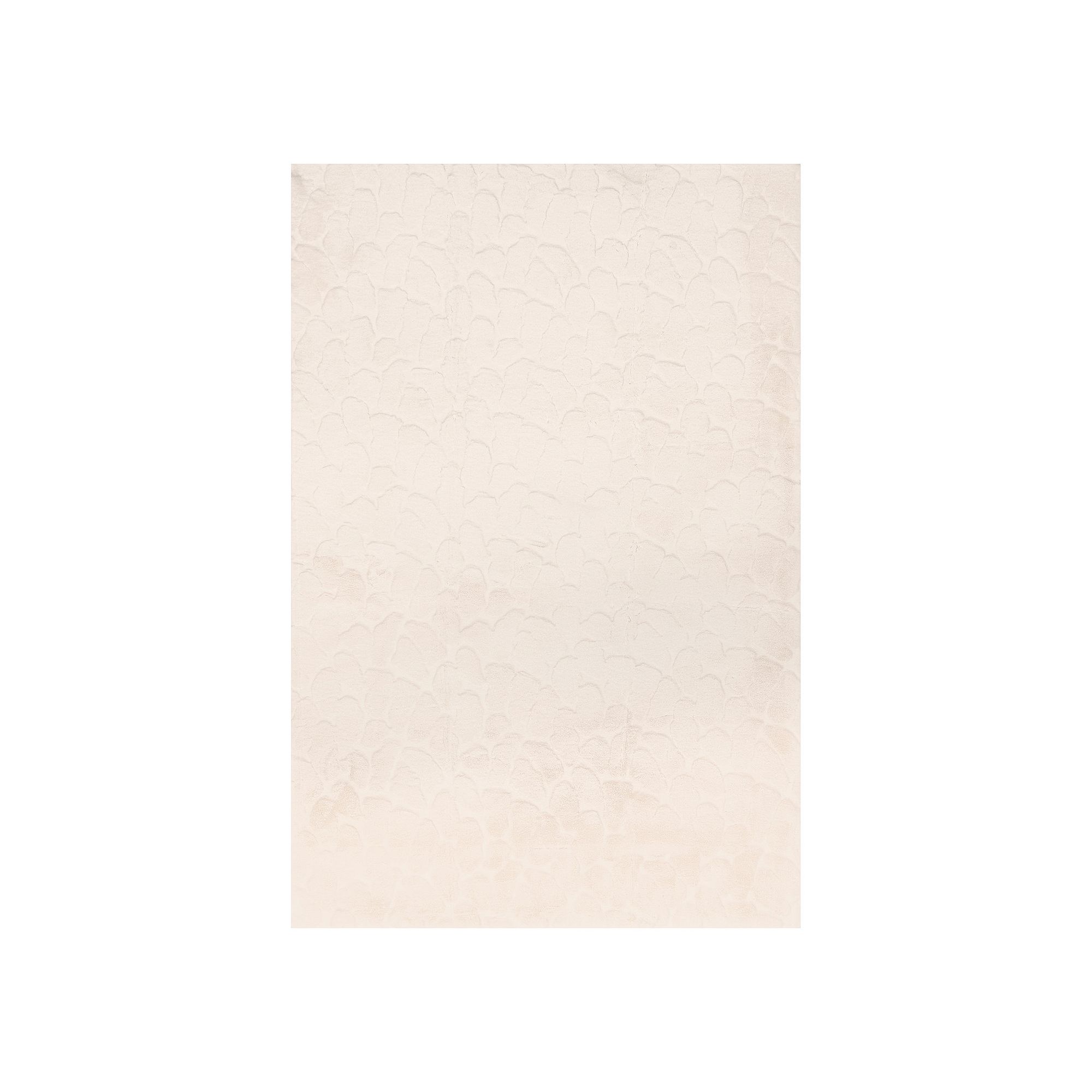 nuLOOM Leni Plush Cloud Geometric Machine Washable Area Rug, Off White