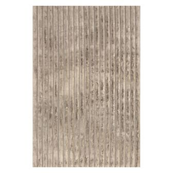 nuLOOM Kai Stripe Faux-Fur Rabbit Machine Washable Area Rug
