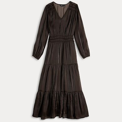 Women's Simply Vera Vera Wang V-Neck Tiered Maxi Dress