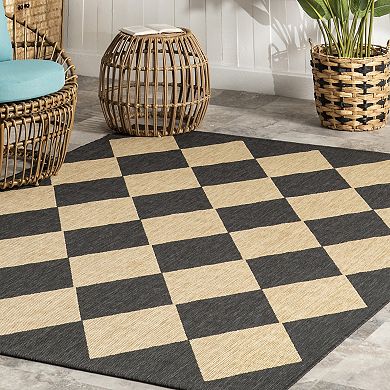 Rugs USA Sabina Diamond Trellis Indoor / Outdoor Area Rug