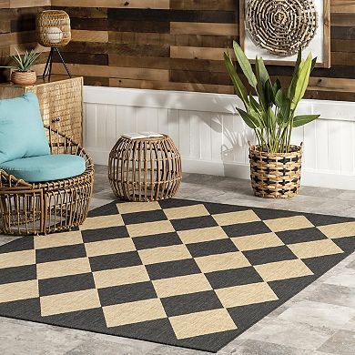 Rugs USA Sabina Diamond Trellis Indoor / Outdoor Area Rug
