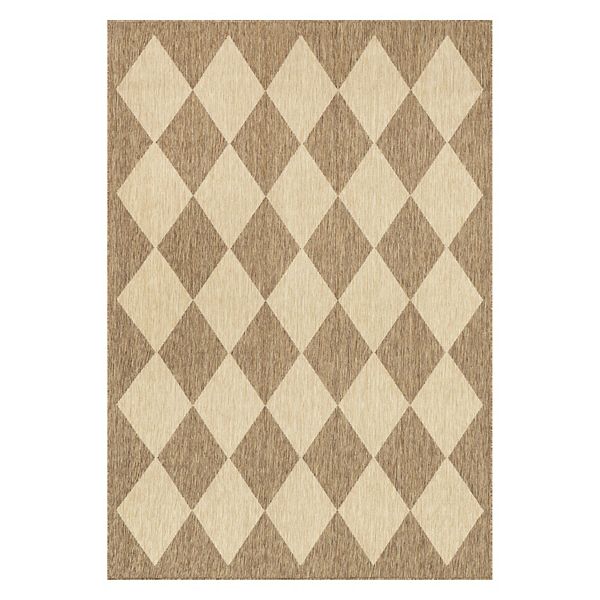 Rugs USA Sabina Diamond Trellis Indoor / Outdoor Area Rug