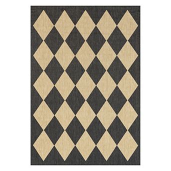 Rugs USA Sabina Diamond Trellis Indoor / Outdoor Area Rug