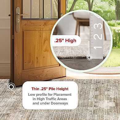 nuLOOM Aine Bordered Indoor / Outdoor Area Rug