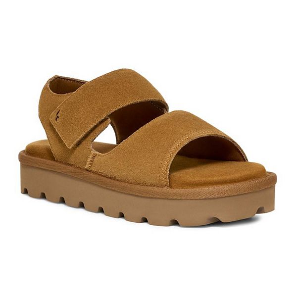 Women's Koolaburra by UGG Tizz Suede Slide Sandals - Chestnut (5)