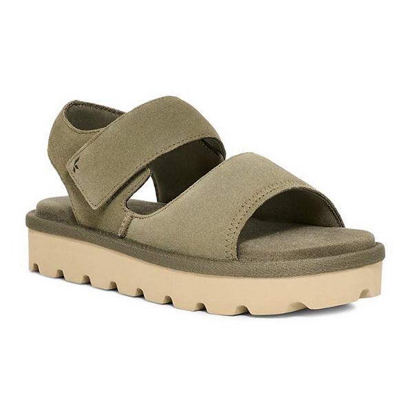 Women's Koolaburra by UGG Tizz Suede Slide Sandals - Limewash (6)