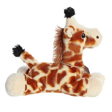 Aurora Small Orange Eco Nation Eco Softies 8" Giraffe Eco-friendly Stuffed Animal