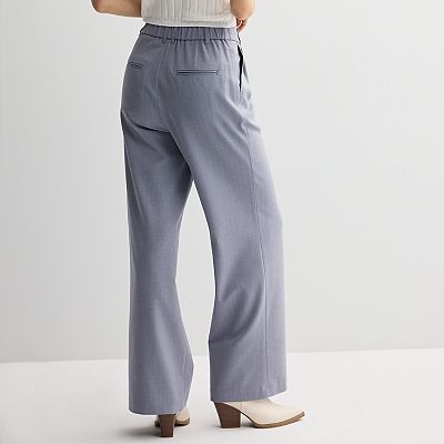 Juniors' SO® Tie Front Pleated Trouser Pants