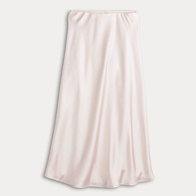 Juniors' SO® Satin Maxi Skirt