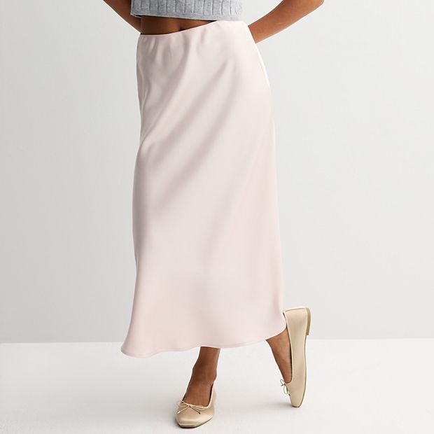 Juniors' SO® Satin Maxi Skirt