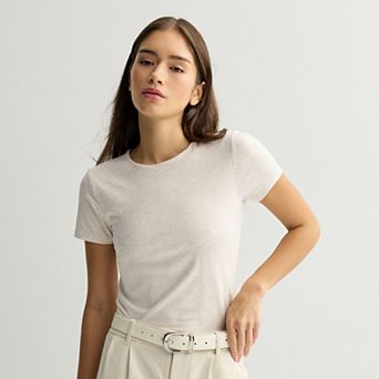 Juniors' SO® Short Sleeve Crewneck T-Shirt