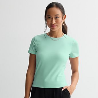 Juniors' SO® Short Sleeve Crewneck T-Shirt