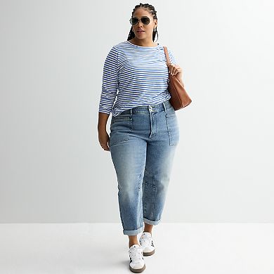 Plus Size Sonoma Goods For Life Denim Fashion Utility Pant