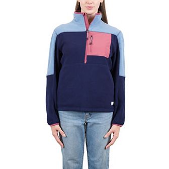 Women's Mountain and Isles 1/2 Zip Colorblock Fleece Pullover