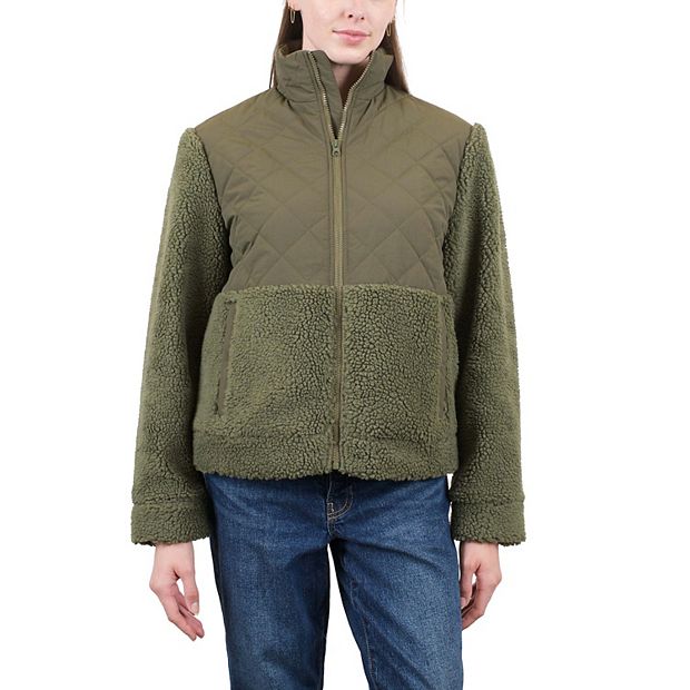 Women's Mountain and Isles Sherpa Jacket with Quilted Upper