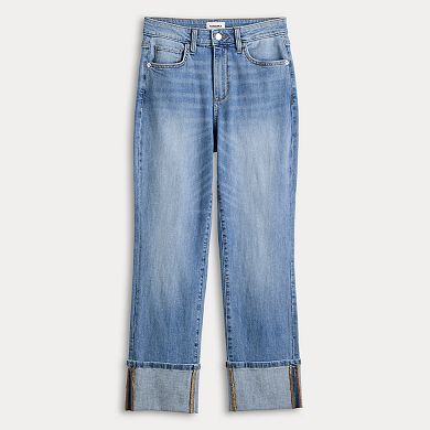 Women's Sonoma Goods For Life Straight Cuff Jeans