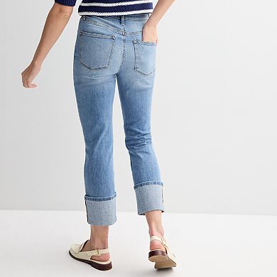Women's Sonoma Goods For Life Straight Cuff Jeans