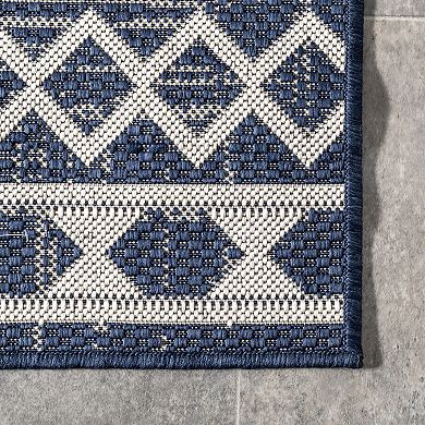 nuLOOM Cari Moroccan Tribal Indoor/Outdoor Area Rug