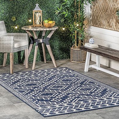 nuLOOM Cari Moroccan Tribal Indoor/Outdoor Area Rug