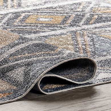 nuLOOM Dolina Tribal Stripes Area Rug