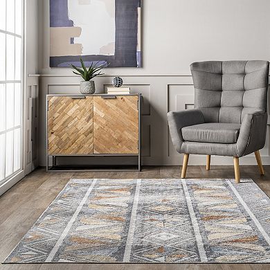nuLOOM Dolina Tribal Stripes Area Rug
