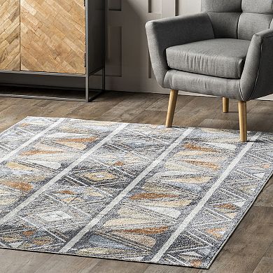 nuLOOM Dolina Tribal Stripes Area Rug