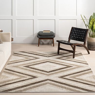 nuLOOM Akari Transitional Diamond Area Rug
