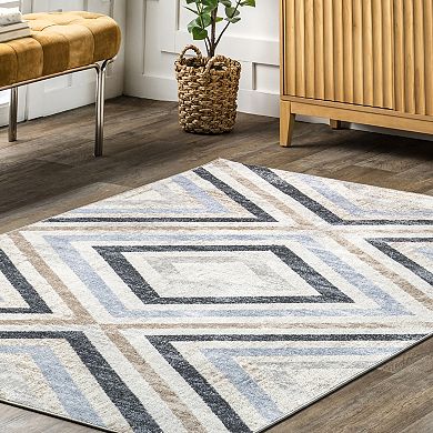 nuLOOM Akari Transitional Diamond Area Rug