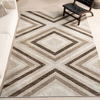 nuLOOM Akari Transitional Diamond Area Rug