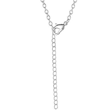 Care Bears Cheer Bear Crystal Pendant Necklace