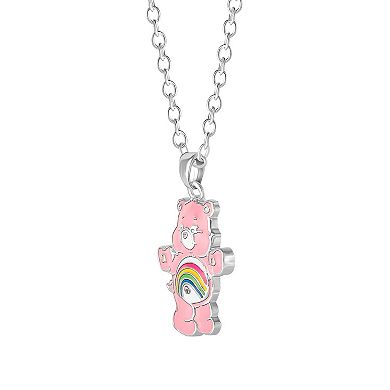 Care Bears Cheer Bear Crystal Pendant Necklace