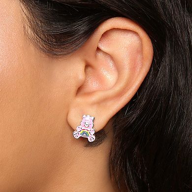 Care Bears Cheer Bear Crystal Stud Earrings