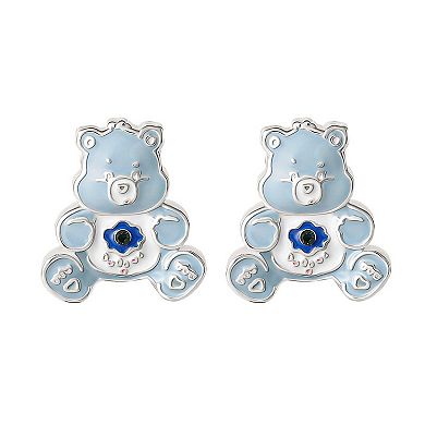 Care Bears Grumpy Crystal Stud Earrings