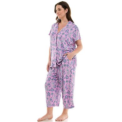 Plus Size Croft & Barrow® Wonderluxe Pajama Top & Pajama Pants Set