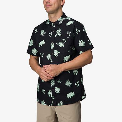Men's REEF Short Sleeve Button-Down Shirt