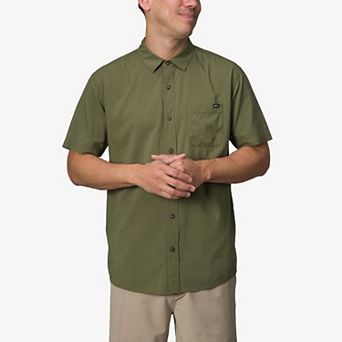 Men's REEF Short Sleeve Button-Down Shirt