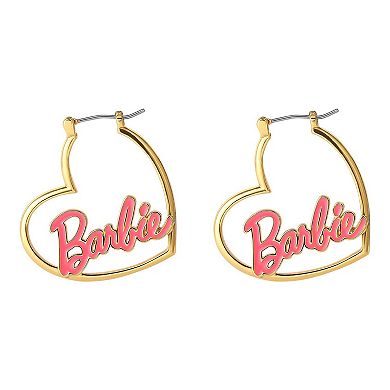 Barbie® Heart Hoop Earrings