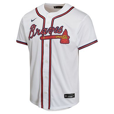Youth Nike Ronald AcuÃ±a Jr. White Atlanta Braves Home Game Player Jersey