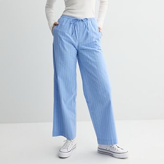 Juniors' SO® Mid-Rise Elastic Waist Pants