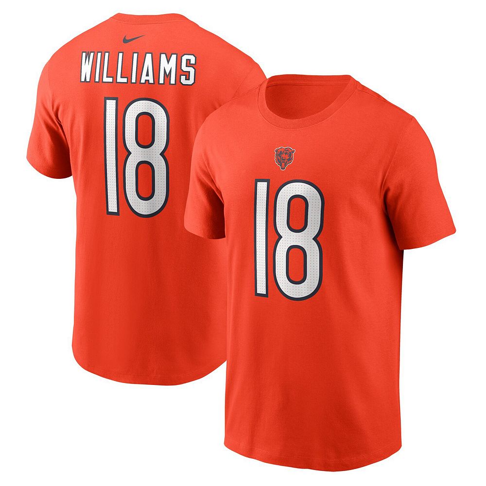 Men's Nike Caleb Williams Orange Chicago Bears 2024 NFL Draft First ...