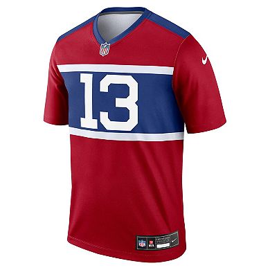 Men's Nike Jalin Hyatt Century Red New York Giants Alternate Legend Player Jersey