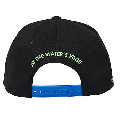 Unisex Live Breathe Futbol Black Seattle Sounders FC Snapback Hat