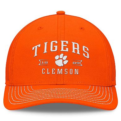 Men's Top of the World Orange Clemson Tigers Carson Trucker Adjustable Hat